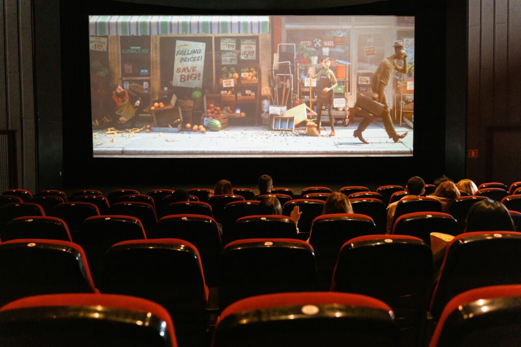movie theater screen
