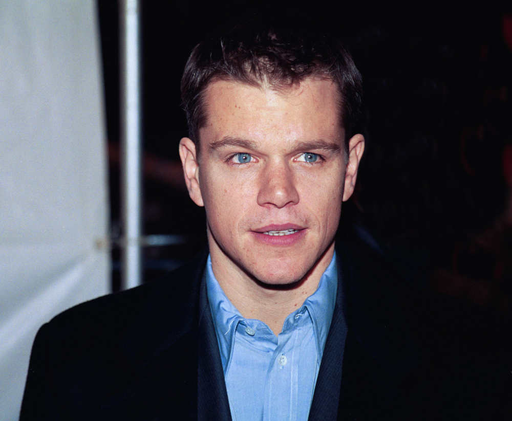 Matt Damon at the premiere of STUCK ON YOU, NY, 12/8/03
