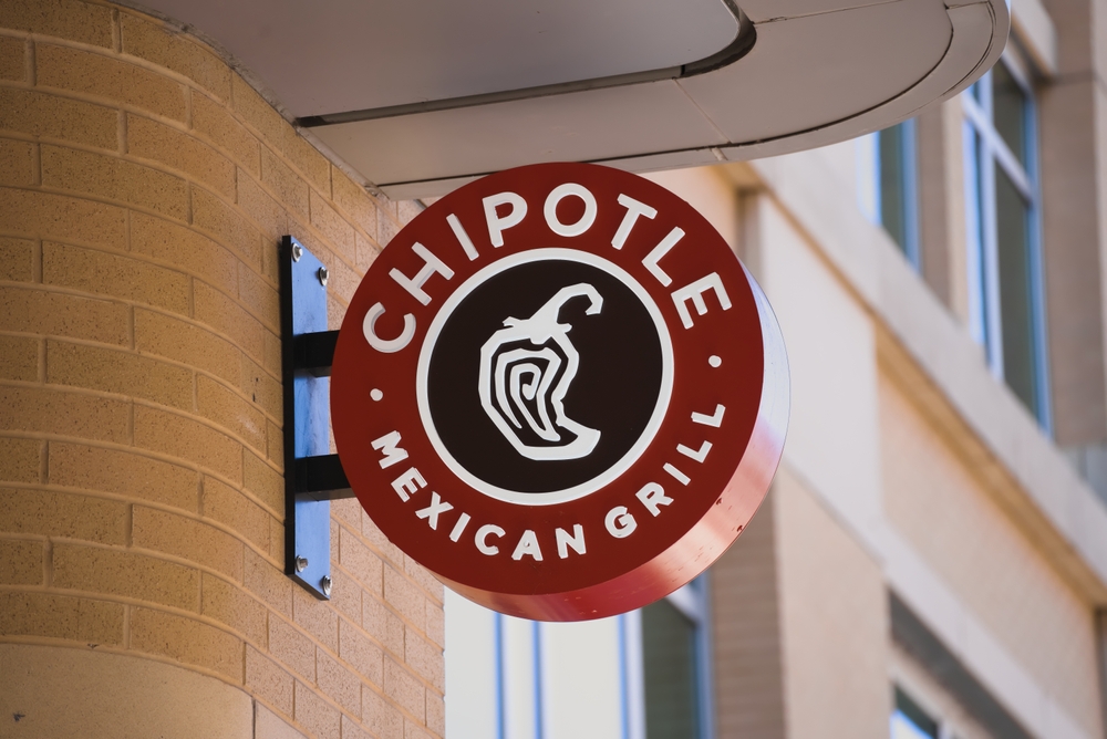 Chipotle mexican grill sign
