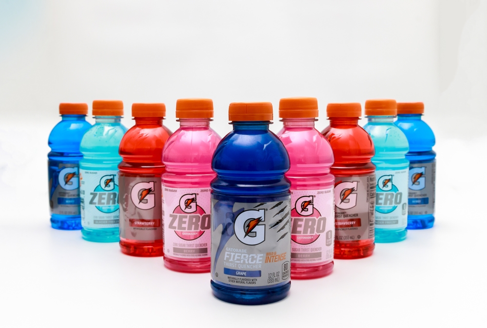 January 27, 2023. Spartanburg SC USA. Gatorade sports drink with electrolytes has been designed to keep you hydrated.
