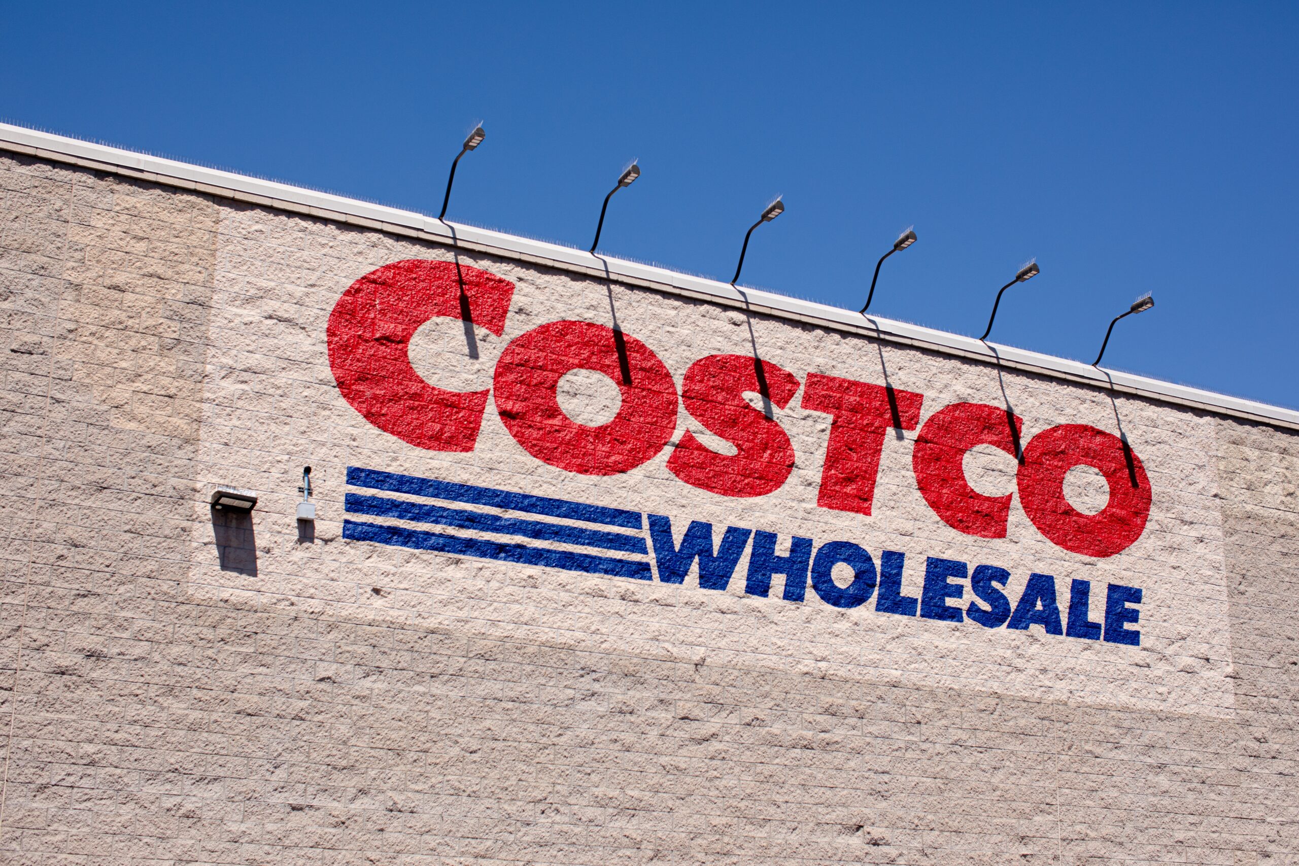 costco sign on wall