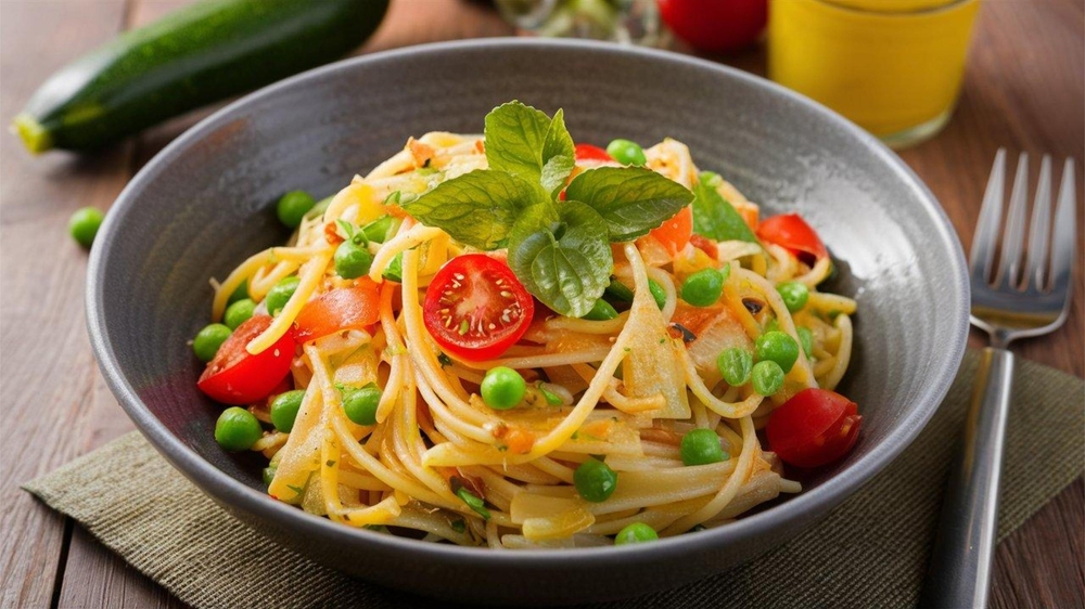 pasta dish in bowl