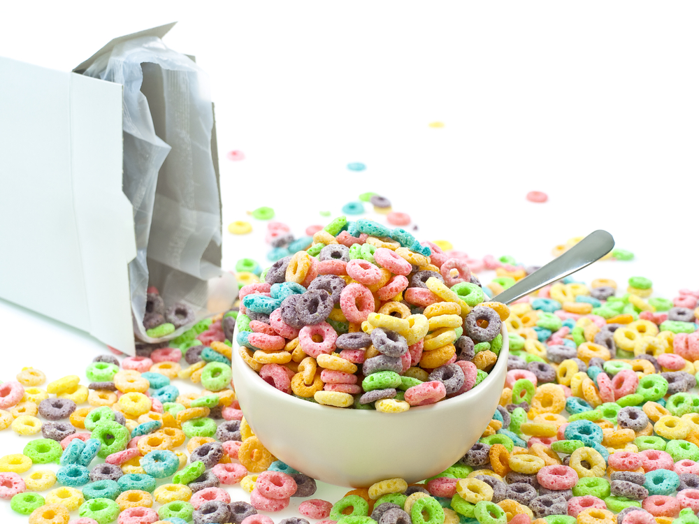 cerel in a bowl