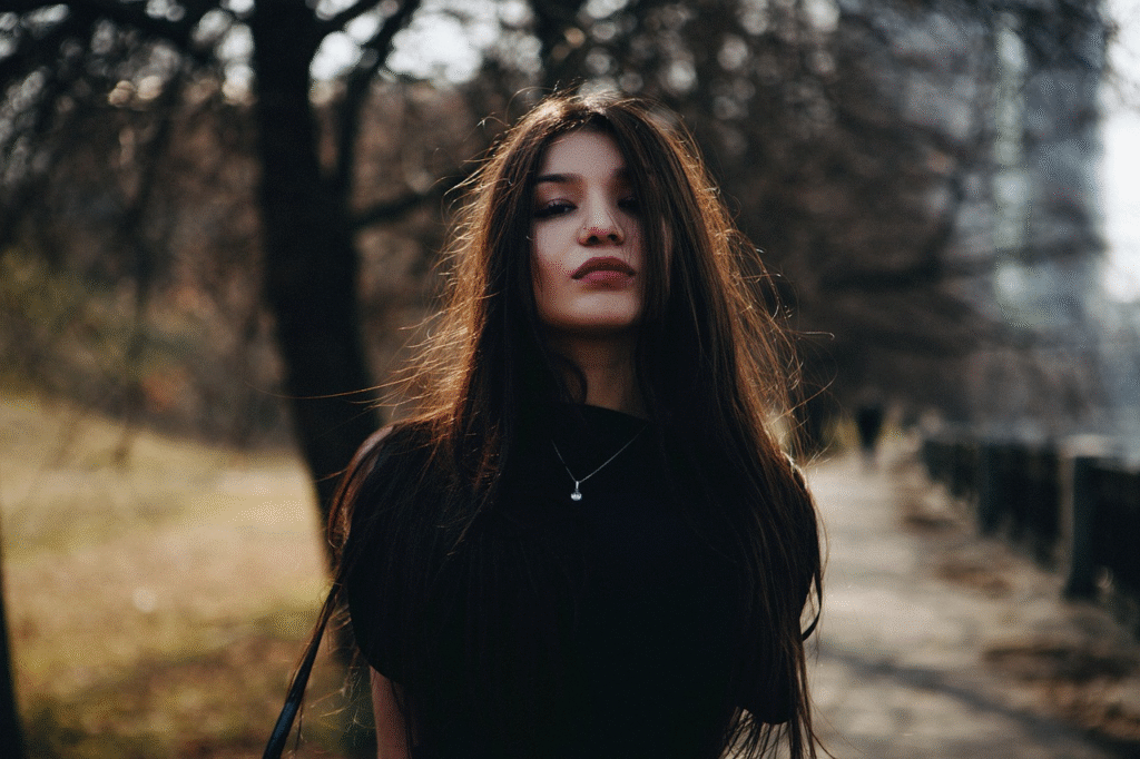 woman outdoors