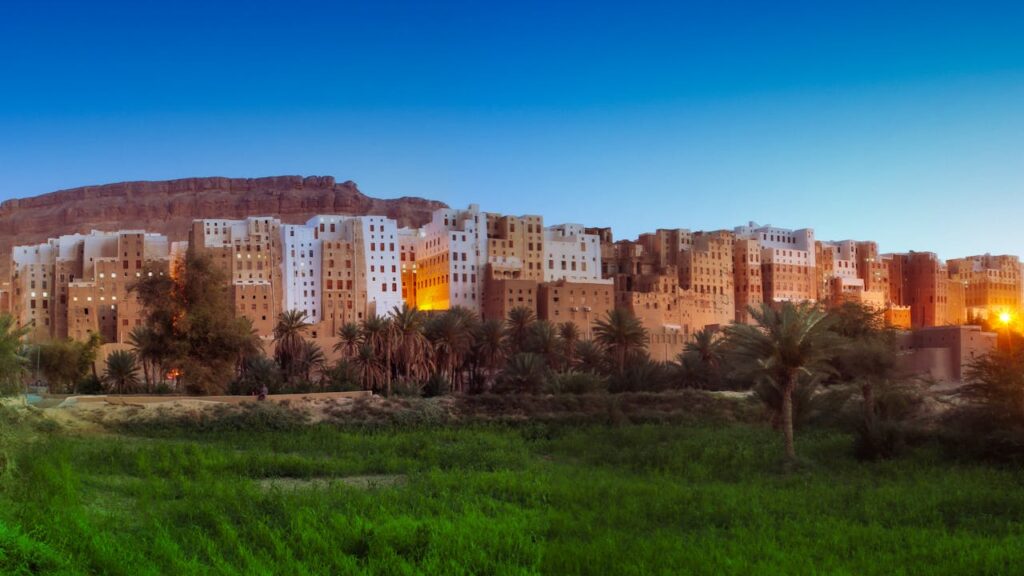 View of Shibam's Ancient Skyscrapers
