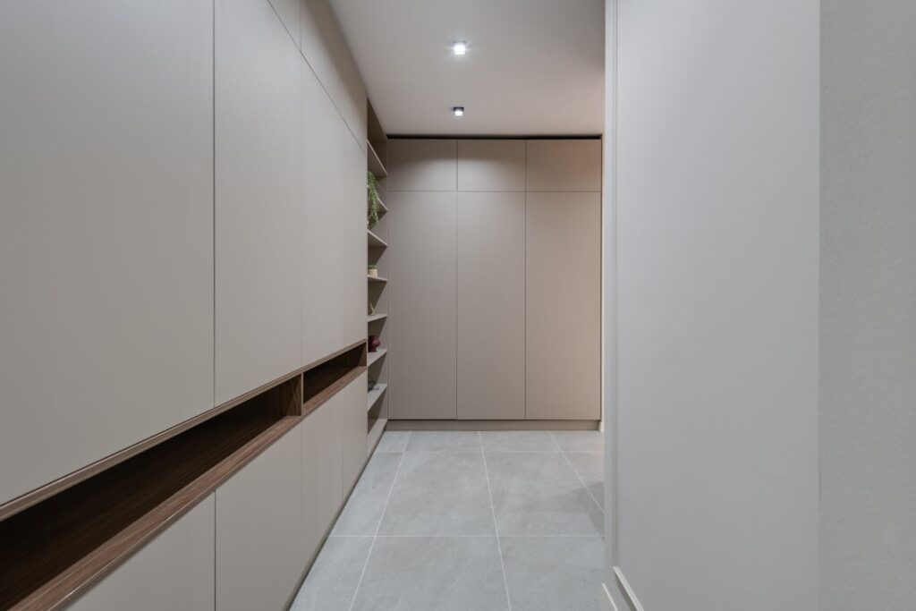 Modern Interior Design in Apartment Hallway