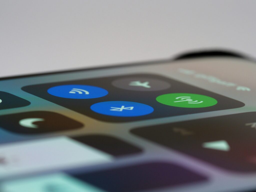 Close Up Photo of Cellphone's Screen