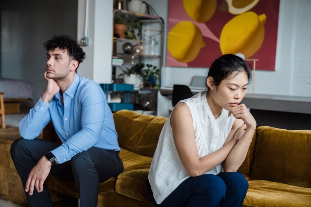 Couple having an Argument
