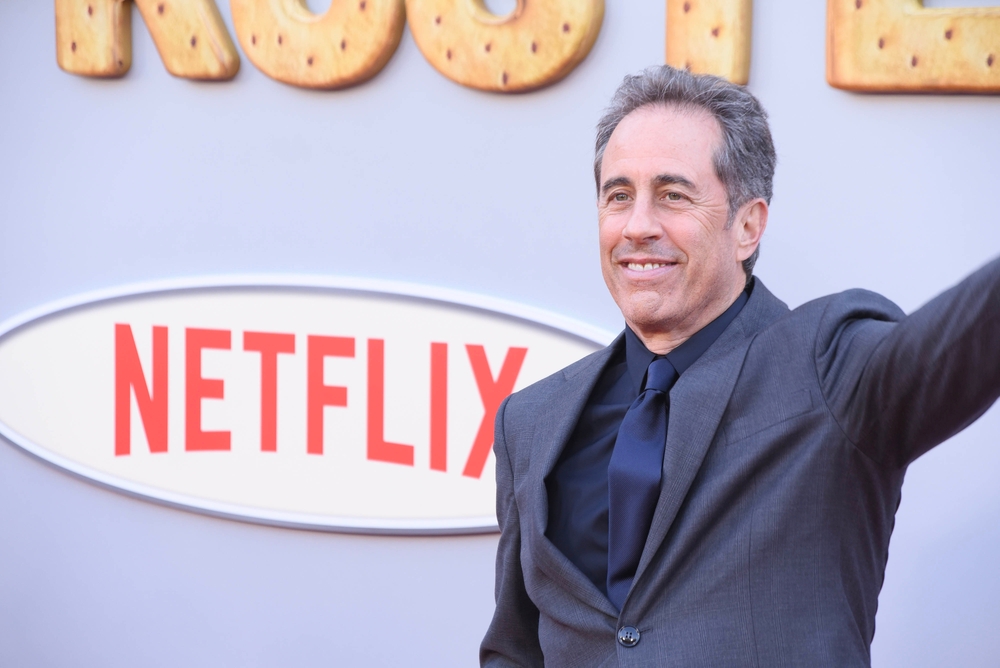 Hollywood, CA USA - April 30, 2024: Jerry Seinfeld attends the premiere of Netflix's Unfrosted.