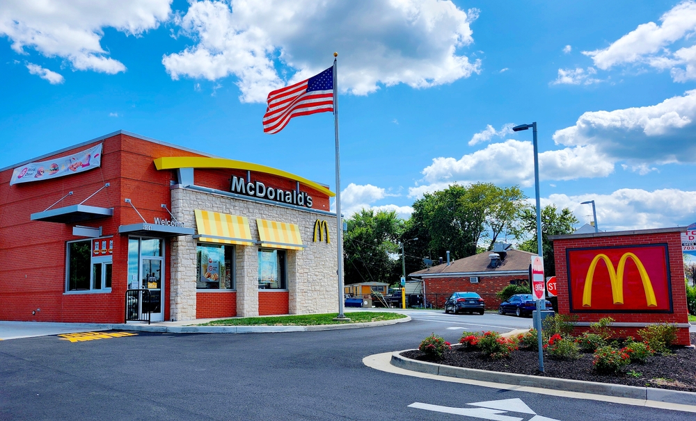 McDonald's Restaurant Building, Manassas, VA, USA, August 21, 2024
