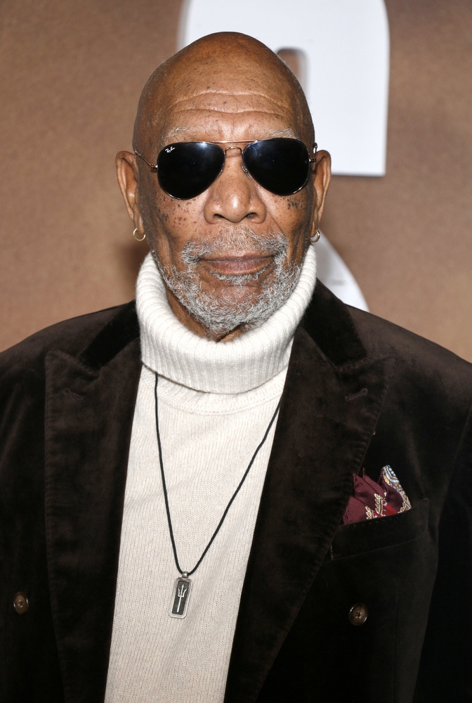 Morgan Freeman at the 'Lioness' Season 2 Premiere held at the Linwood Dunn Theater in Los Angeles, USA on October 23, 2024.