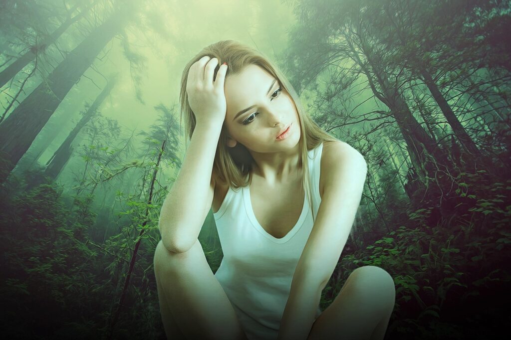 Woman, Beauty, Outdoors