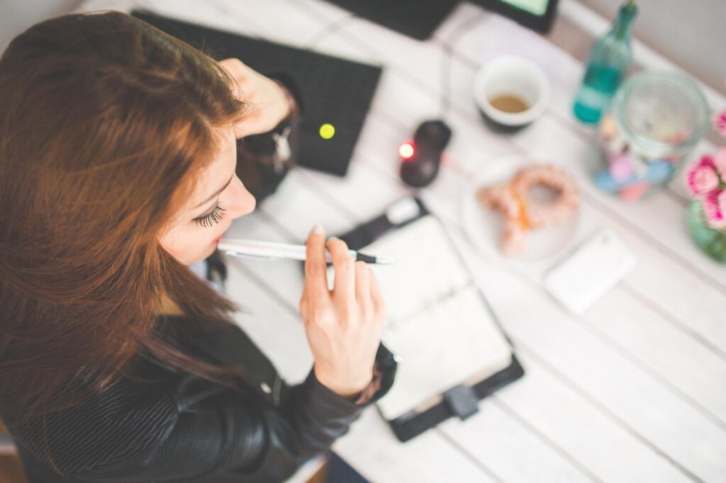 Working, Female, Work