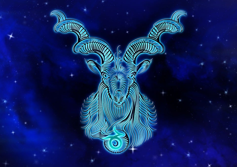 zodiac sign of Capricorn, symbolized by the mythological Sea-Goat