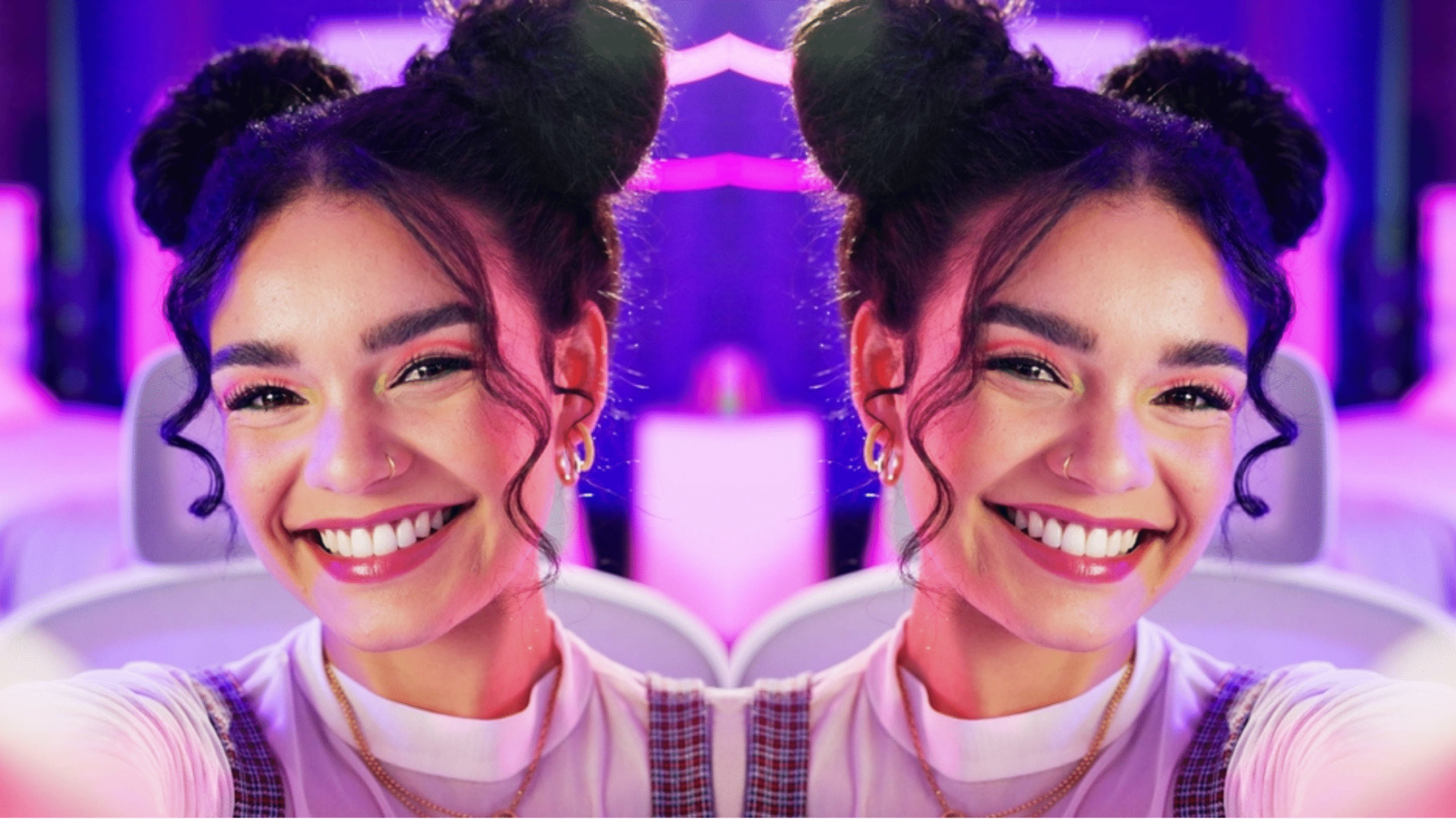 girl smiling