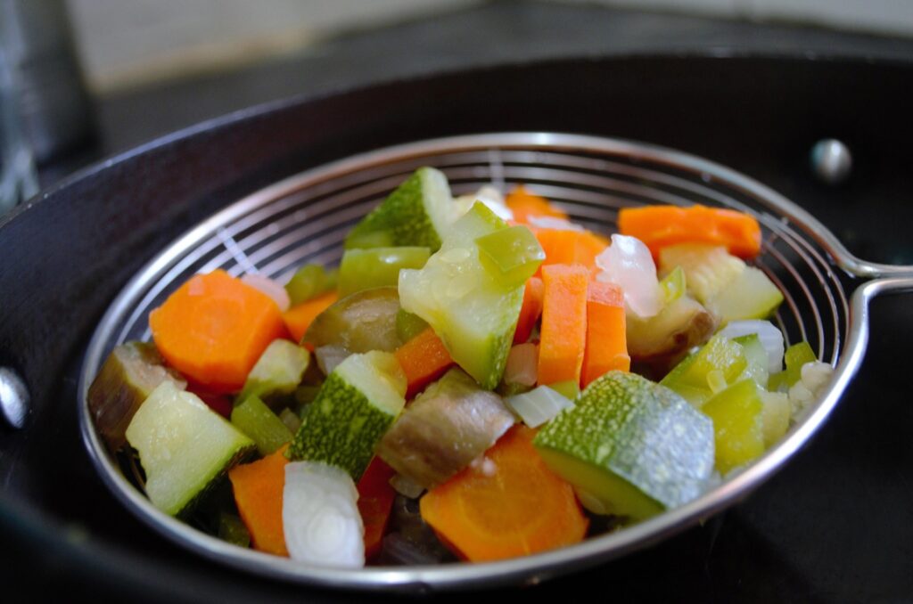 Boiled, Vegetables, Blanch image