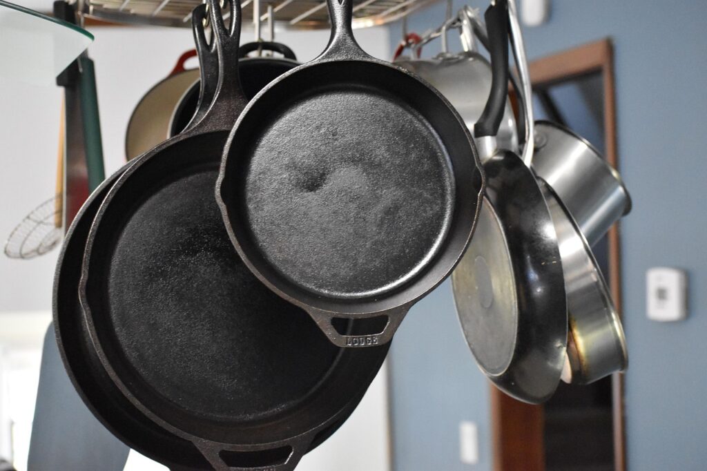 Cast iron, Kitchen, Pan image