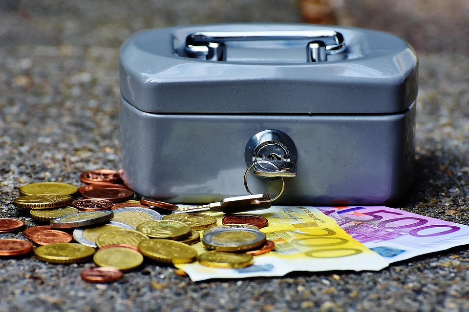 image of petty cash box