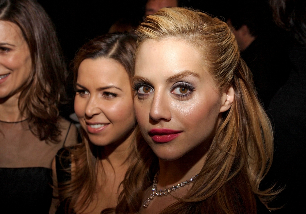 Brittany Murphy at the Monique Lhuillier Fashion Show out and about for CANDIDS at Mercedes-Benz Fashion Week 2008 Fall Collections, Manhattan, New York, February 01, 2008