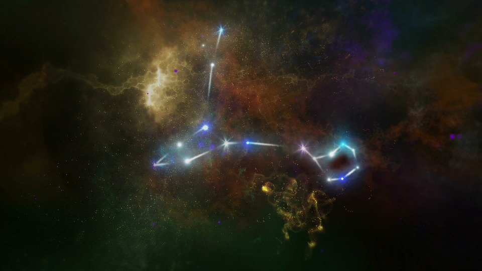 A picture of the Aries constellation