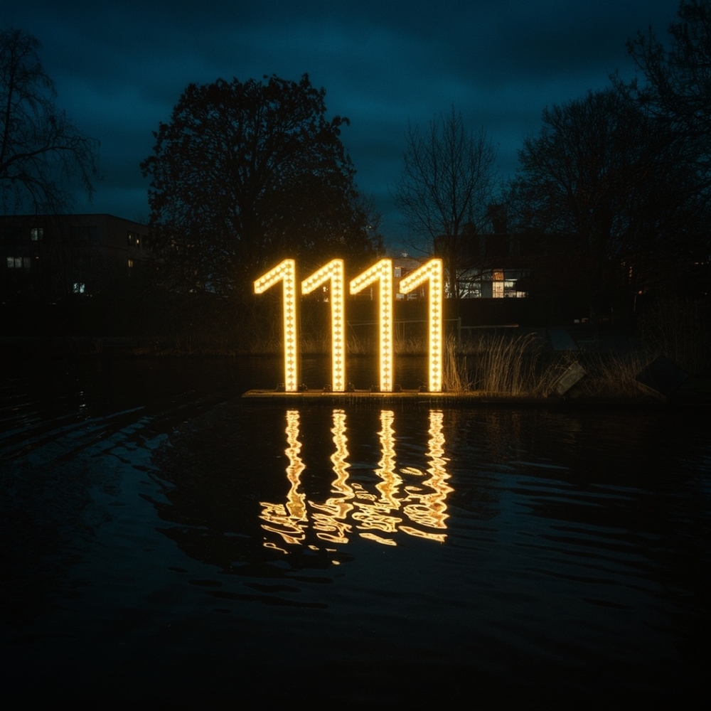1111 considered encouraging positive thinking and affirming that you're heading in the right direction.