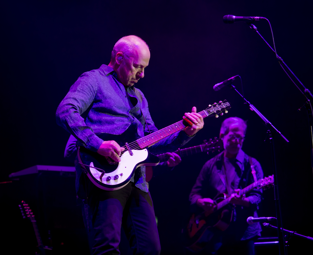 HELSINKI, FINLAND - JUNE 9: Mark Knopfler performs live on stage on Privateering Tour June 9, 2013 at Hartwall Areena Hall, in Helsinki, Finland.