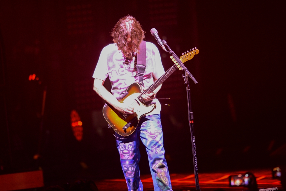 HOLLYWOOD, FLORIDA - JUNE 23, 2024: The Red Hot Chili Peppers perform in Hollywood, Florida on June 23, 2024.