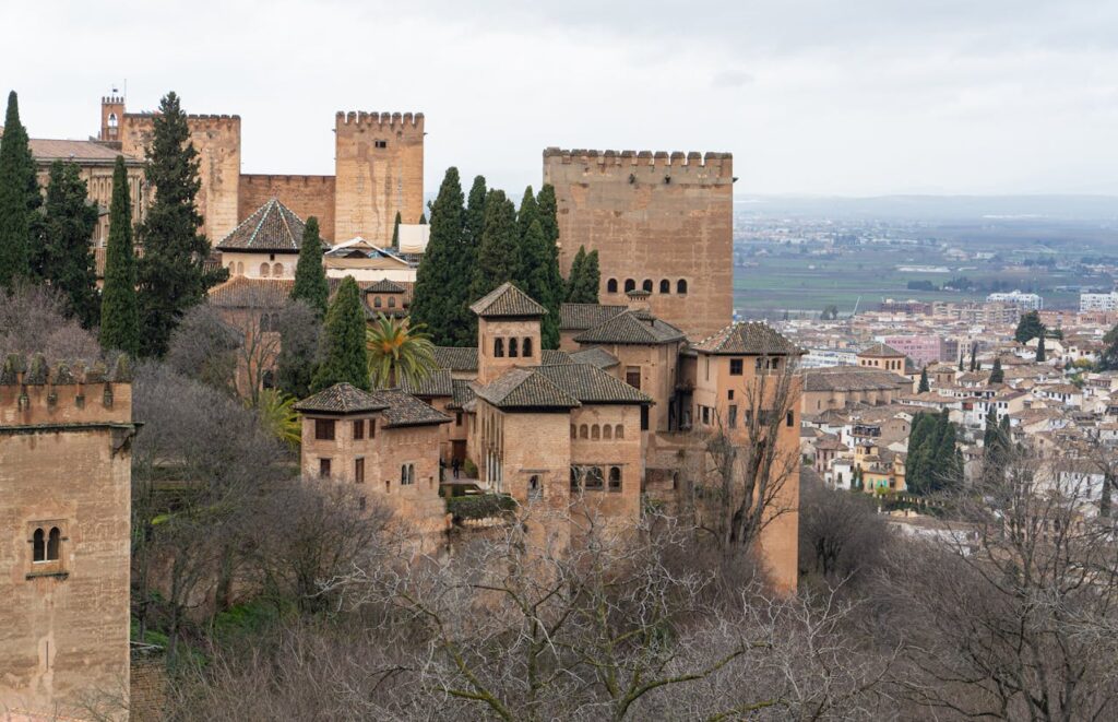 Historic Alhambra in Granada, Spain
