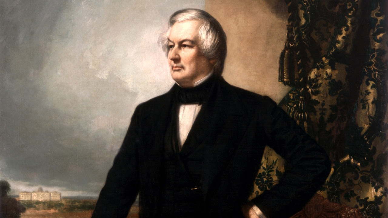 White House painting of Millard Fillmore