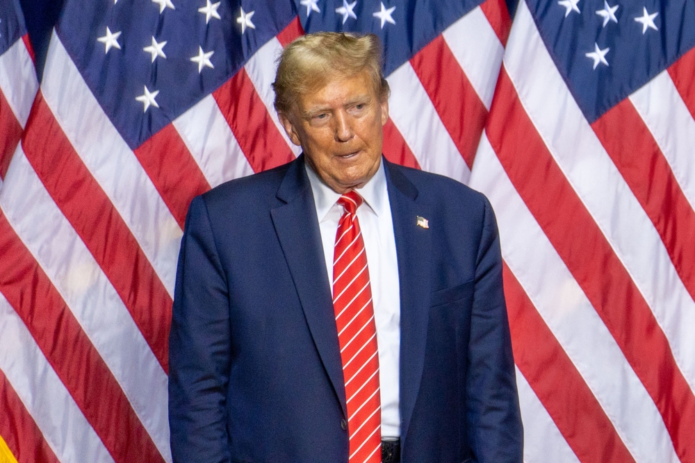 Trump Mocked a Heckler Who Interrupted His Weird Anti-Trans Rant - Featured image