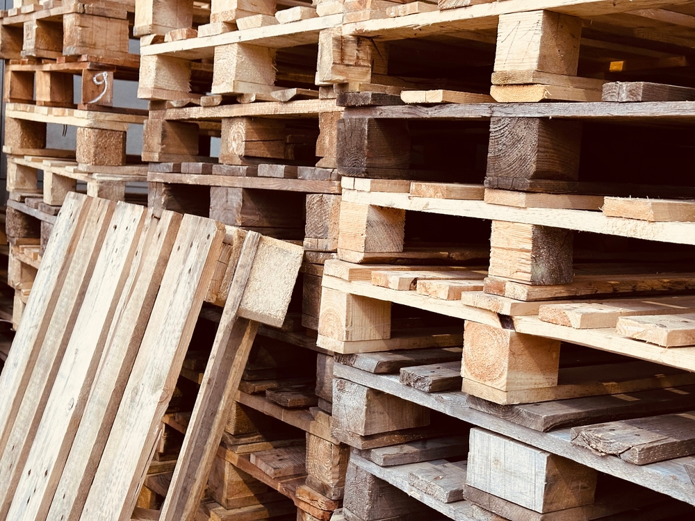 Wooden pallets 