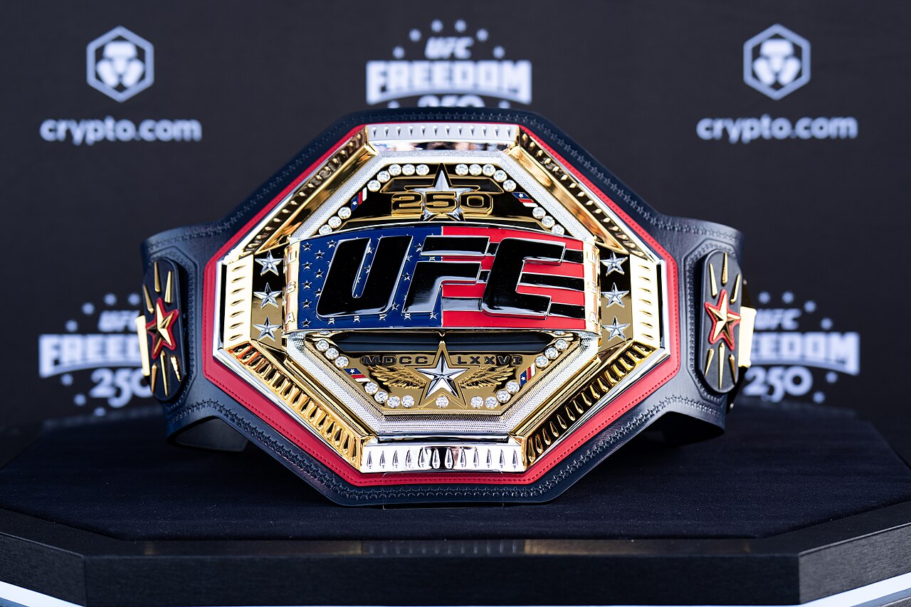 UFC Freedom 250 belt