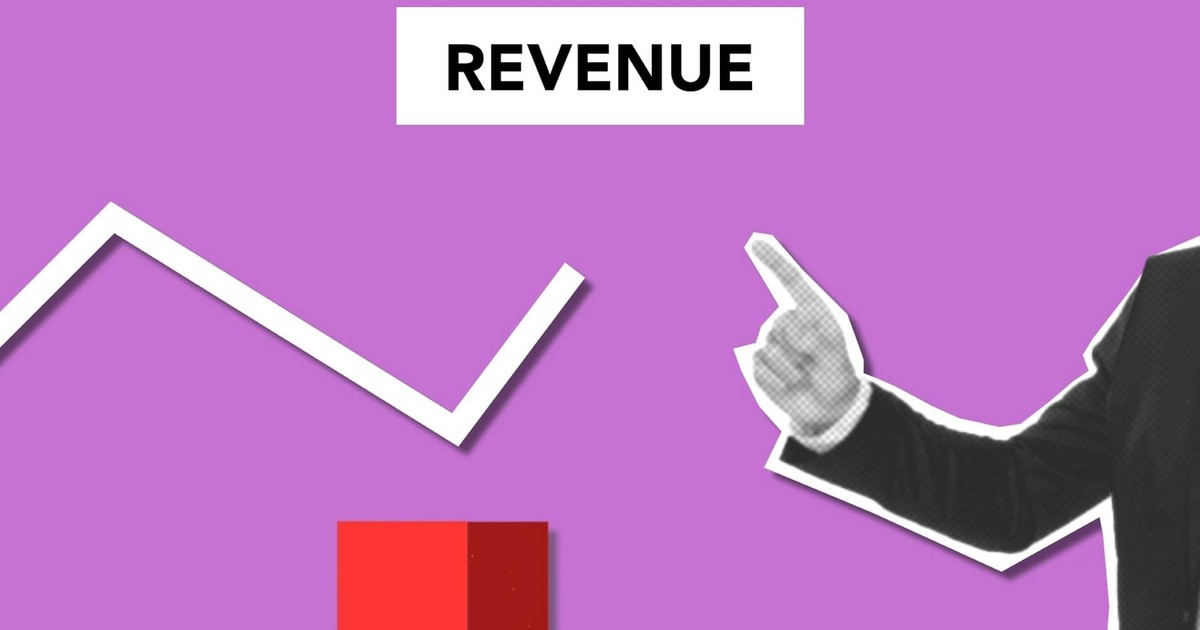 Illustration representing businessman with index finger up showing increase of incomes on graph on purple background