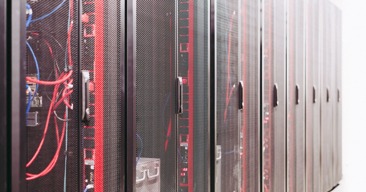 System with various wires managing access to centralized resource of server in data center