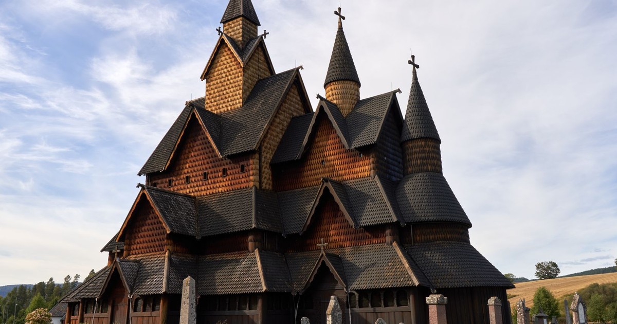 Discover the historic Heddal Stave Church, a stunning medieval wooden architecture in Notodden, Norway.