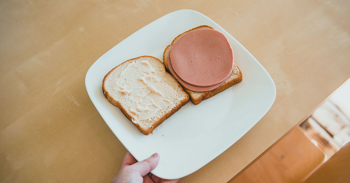 bologna sandwich